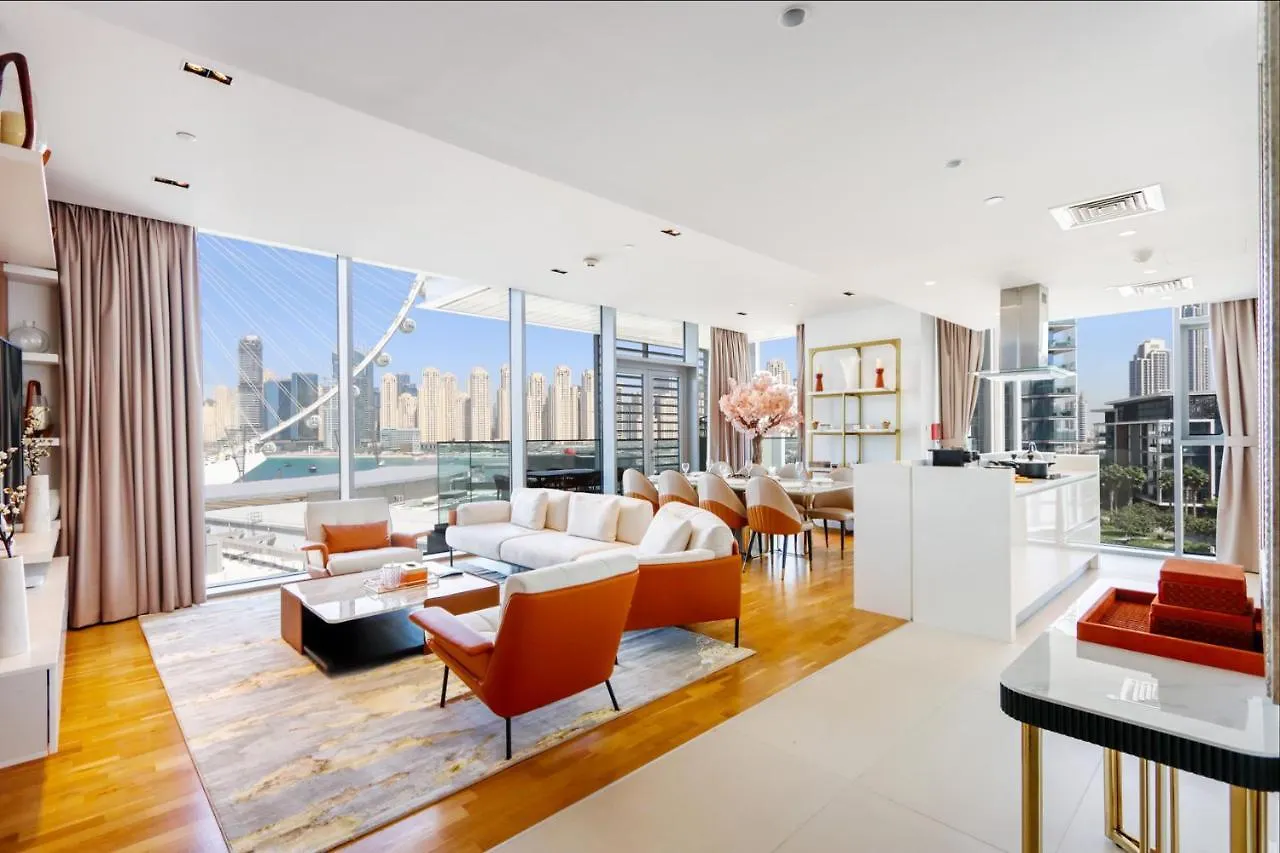 Livbnb - Alluring 3Br Plus Maid'S With Sea & Ain Dubai View