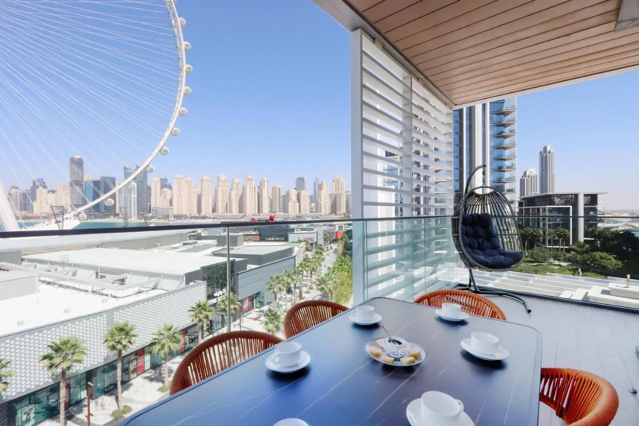 Livbnb - Alluring 3Br Plus Maid'S With Sea & Ain Dubai View 公寓