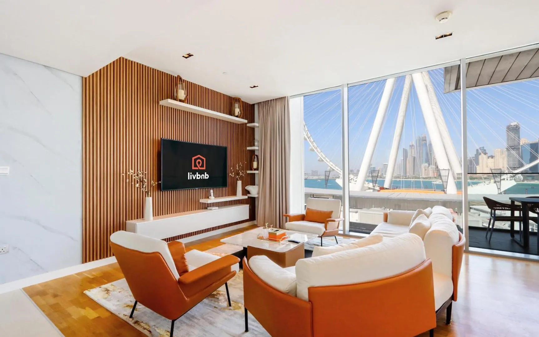 Livbnb - Alluring 3Br Plus Maid'S With Sea & Ain Dubai View